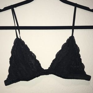 Silk and Lace Bralette